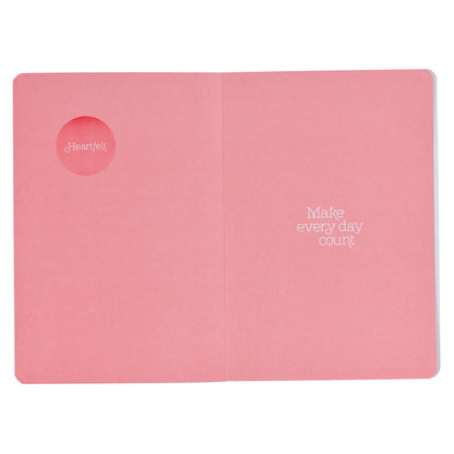 Shine Your Light Pink Petals Flexcover Journal With Elastic Closure - The Christian Gift Company