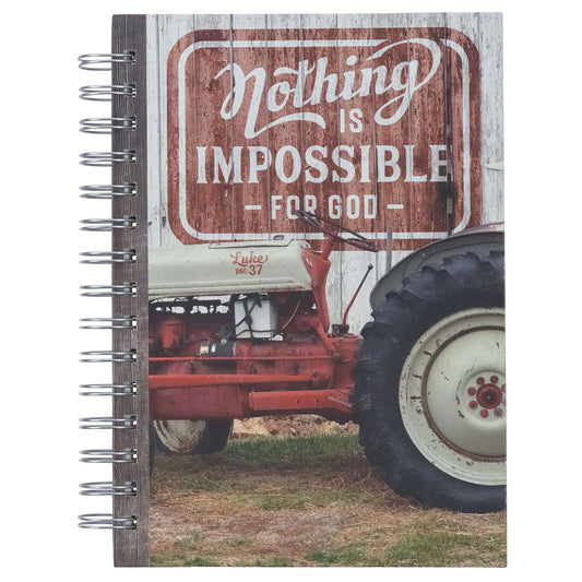 Nothing Is Impossible - Red Tractor Bundle - The Christian Gift Company