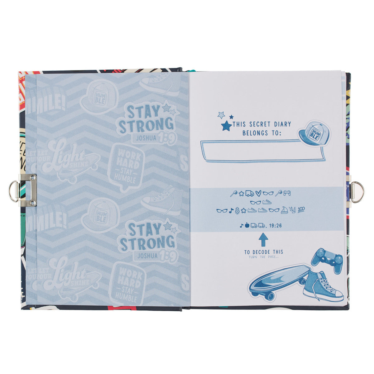Stay Strong Secret Diary - The Christian Gift Company