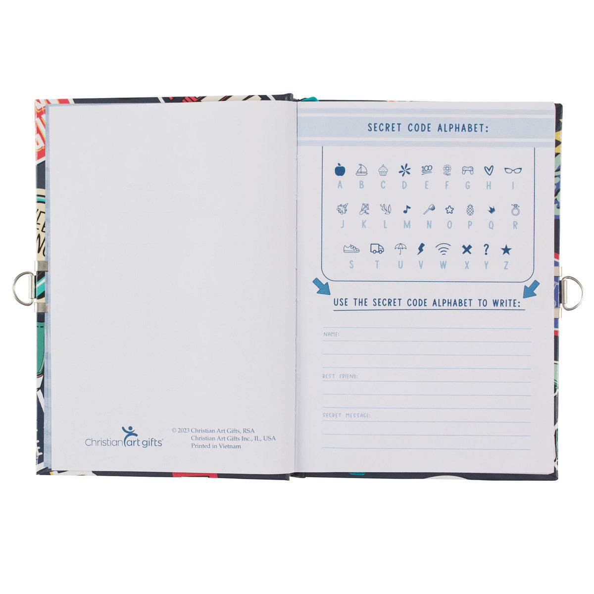 Stay Strong Secret Diary - The Christian Gift Company