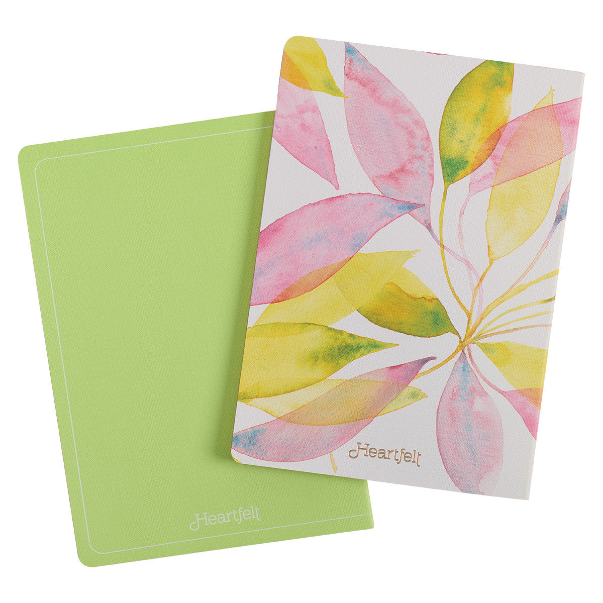 Courage Dear Heart Citrus Leaves Notebook Set - The Christian Gift Company