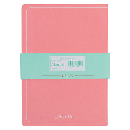 Embrace The Journey Pink Petals Notebook Set - The Christian Gift Company