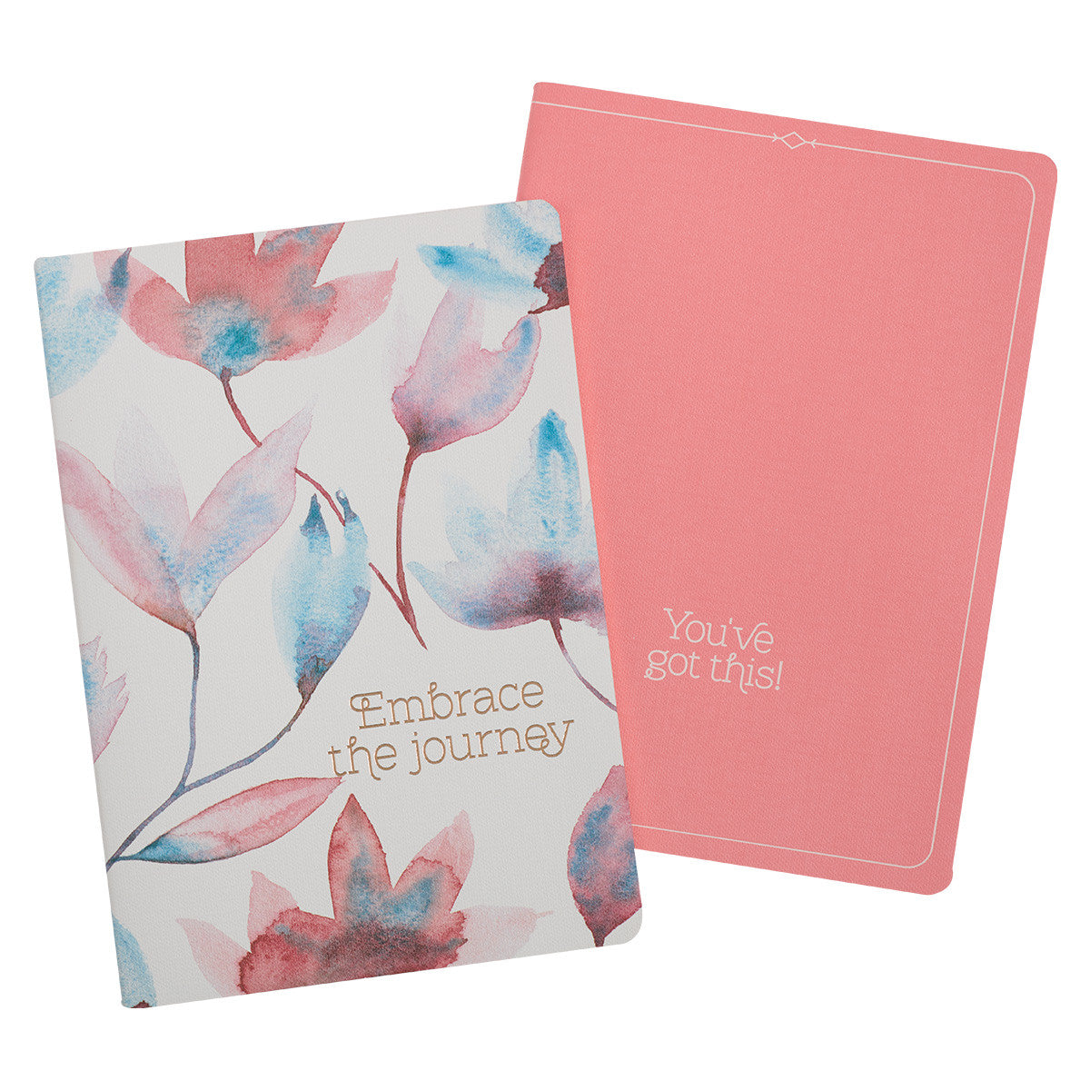 Embrace The Journey Pink Petals Notebook Set - The Christian Gift Company