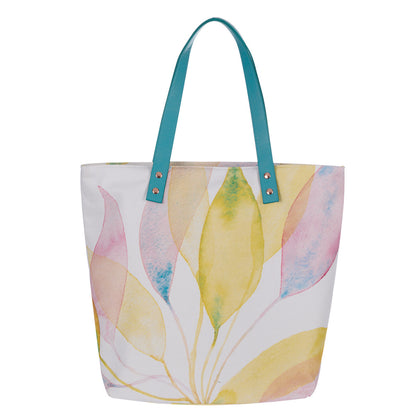 Hope Anchors The Soul Citrus Leaves Tote Bag - The Christian Gift Company