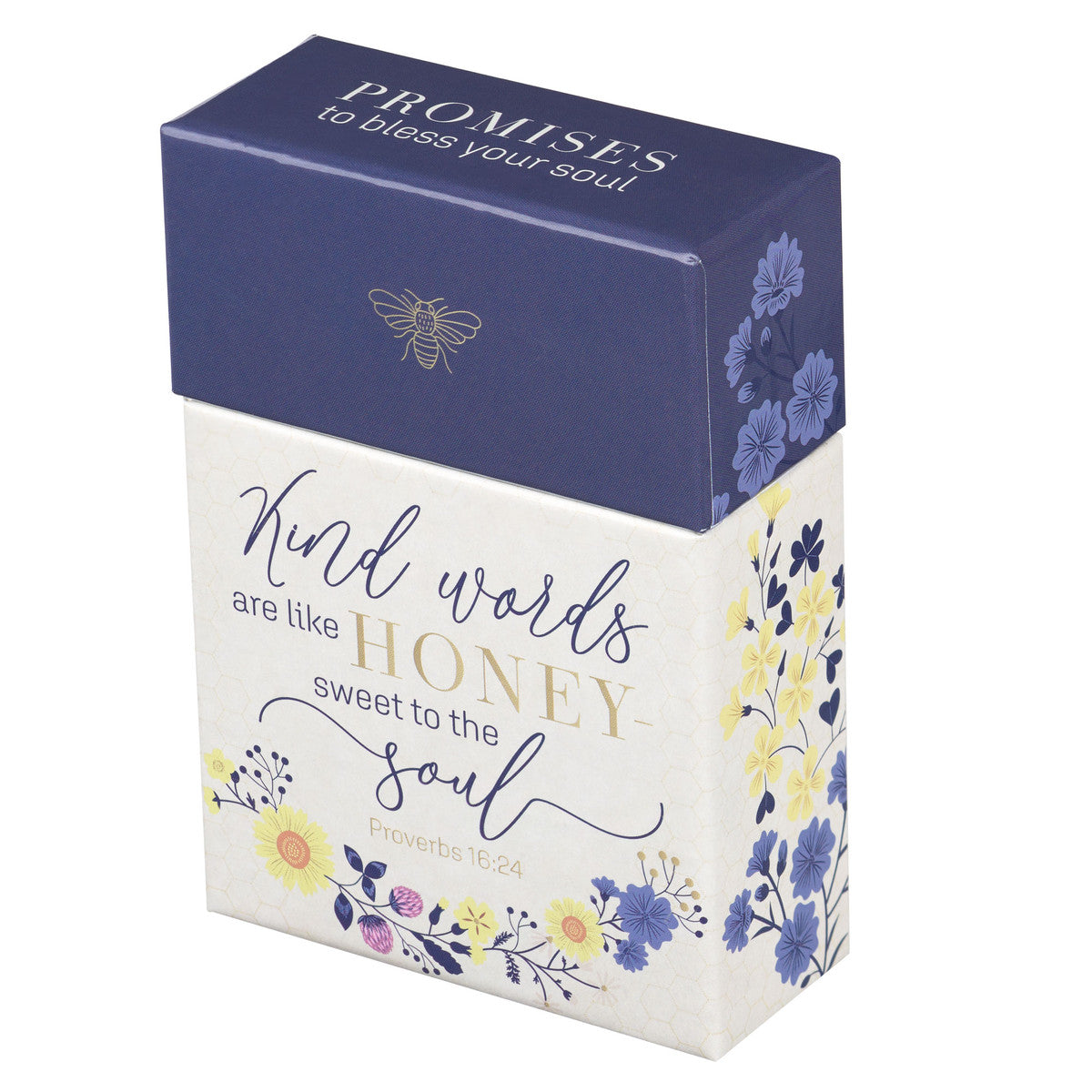 Kind Words Are Like Honey Box of Blessings - Proverbs 16:24 - The Christian Gift Company