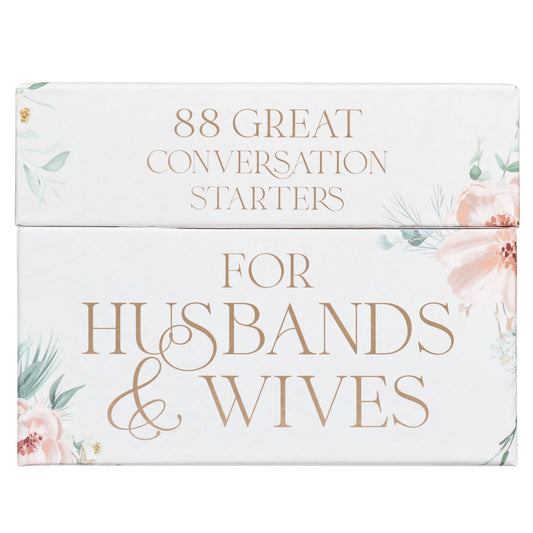 88 Great Conversation Starters for Husbands and Wives - The Christian Gift Company