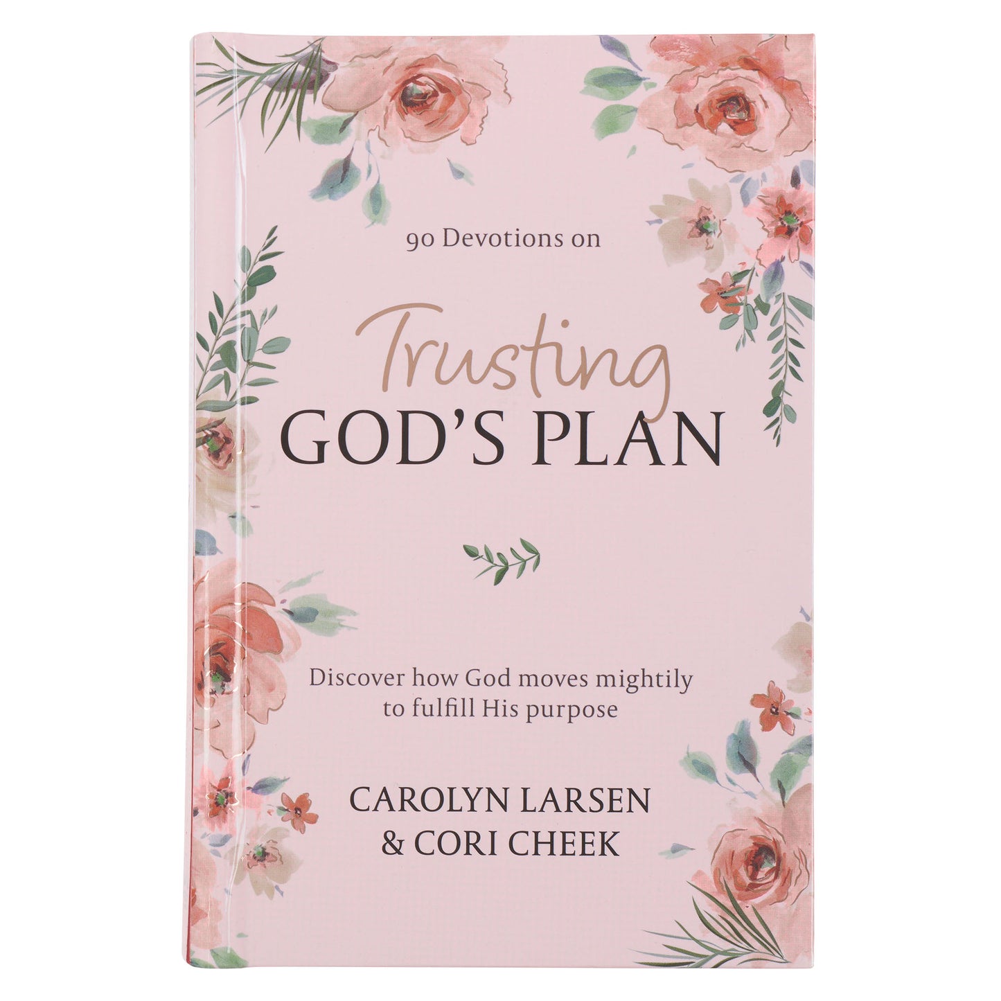 Trusting in God's Plan Pink Hardcover 90-Day Devotional - The Christian Gift Company