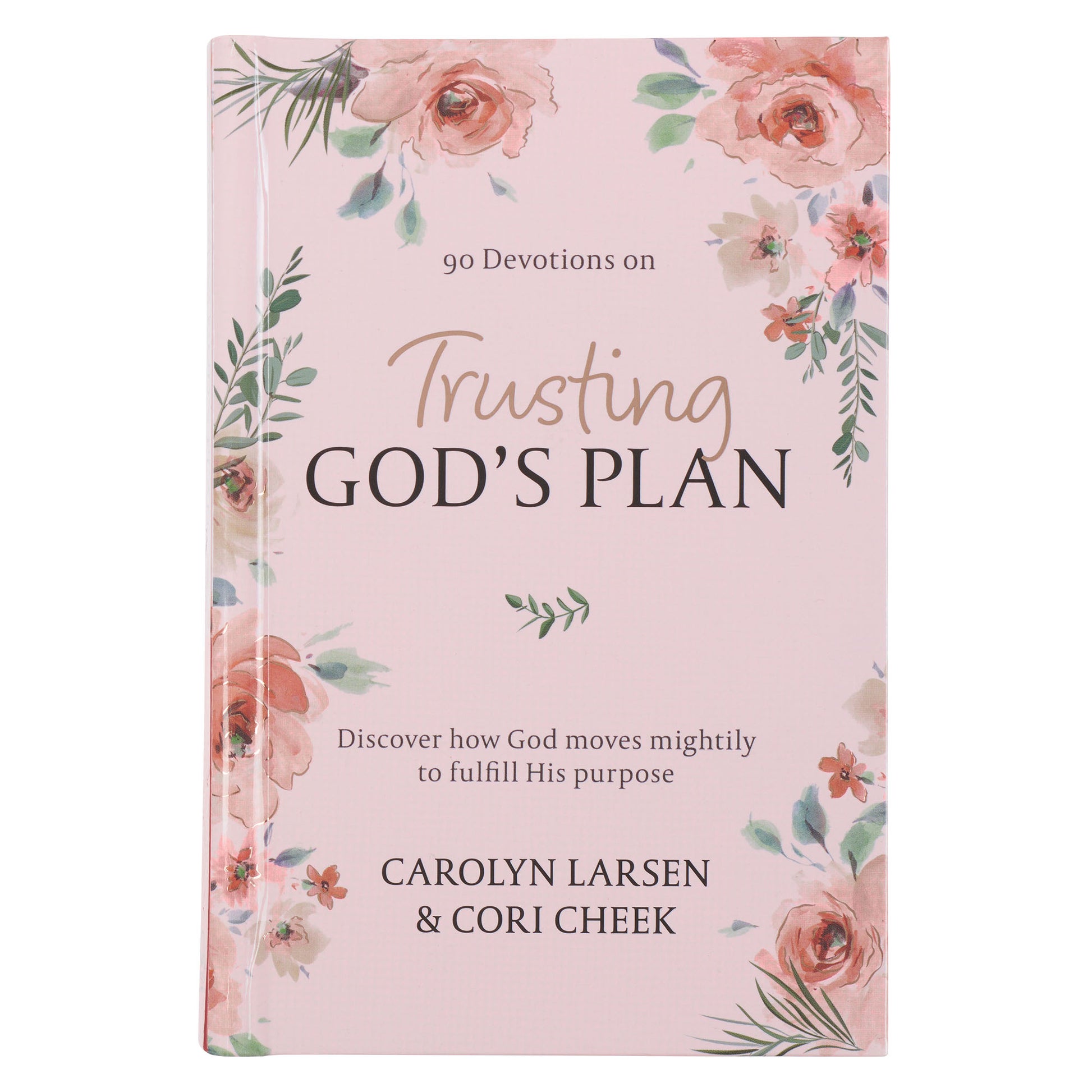 Trusting in God's Plan Pink Hardcover 90-Day Devotional - The Christian Gift Company