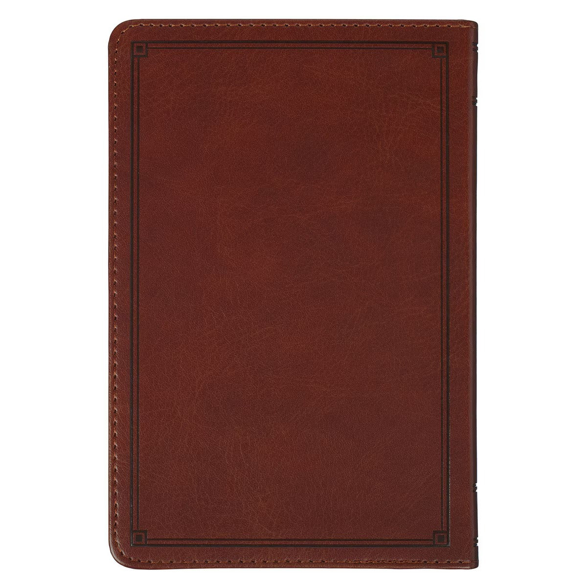 Comforted by God Honey-Brown Faux Leather Devotional Gift Book - The Christian Gift Company
