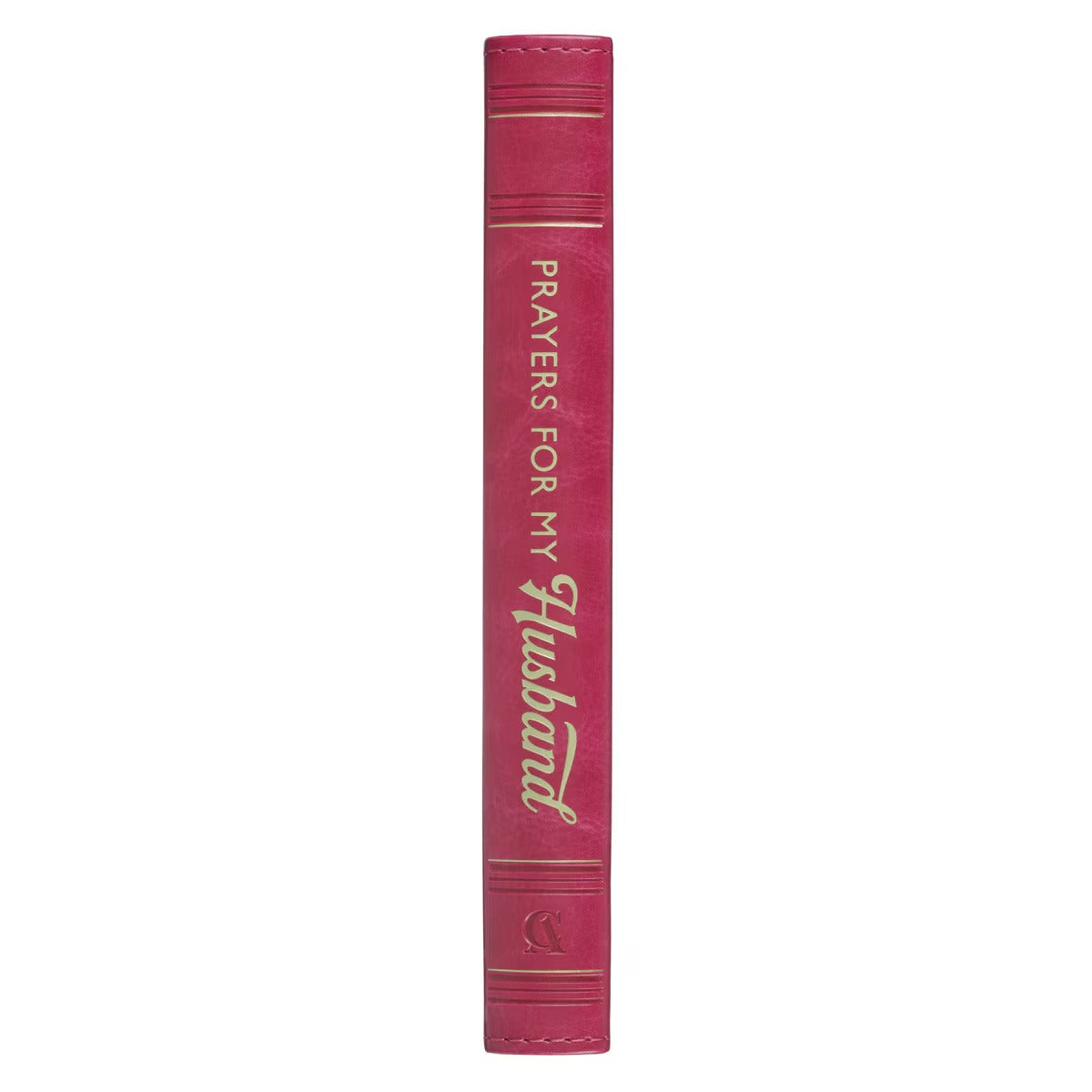 199 Prayer for My Husband Raspberry-Red Faux Leather Prayer and Journaling Guide - The Christian Gift Company