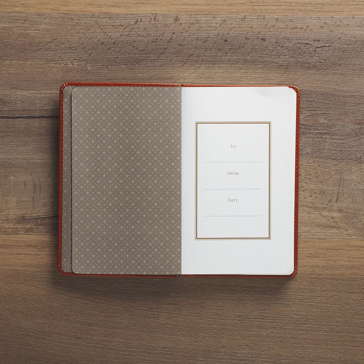 Jesus the High Road Leader Chestnut Brown Faux Leather Gift Book