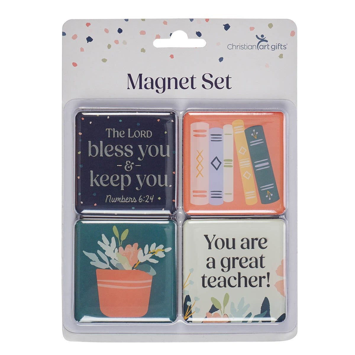 Bless You and Keep You Magnet Set - Numbers 6:24 - The Christian Gift Company