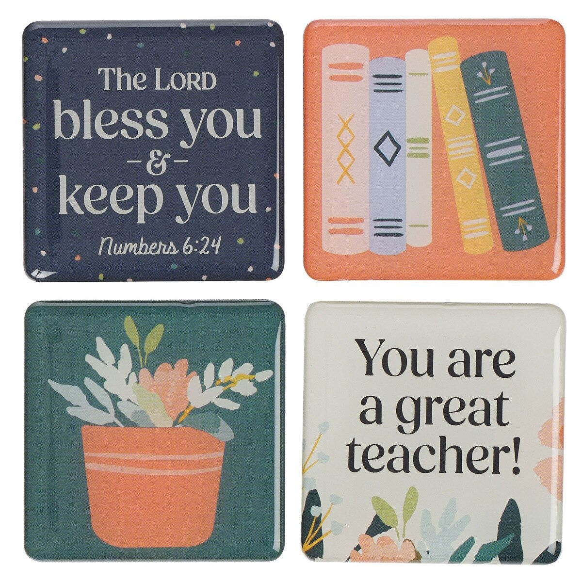 Bless You and Keep You Magnet Set - Numbers 6:24 - The Christian Gift Company