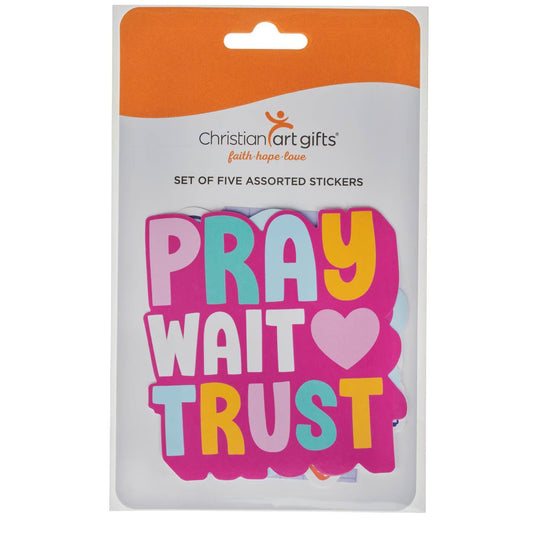 Shine for Jesus Sticker Set - The Christian Gift Company