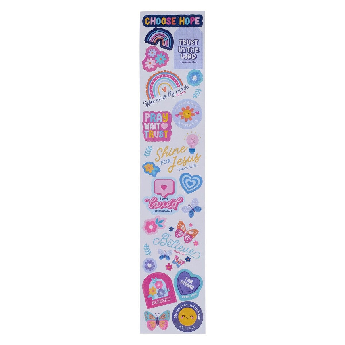 Shine for Jesus Sticker Roll - The Christian Gift Company