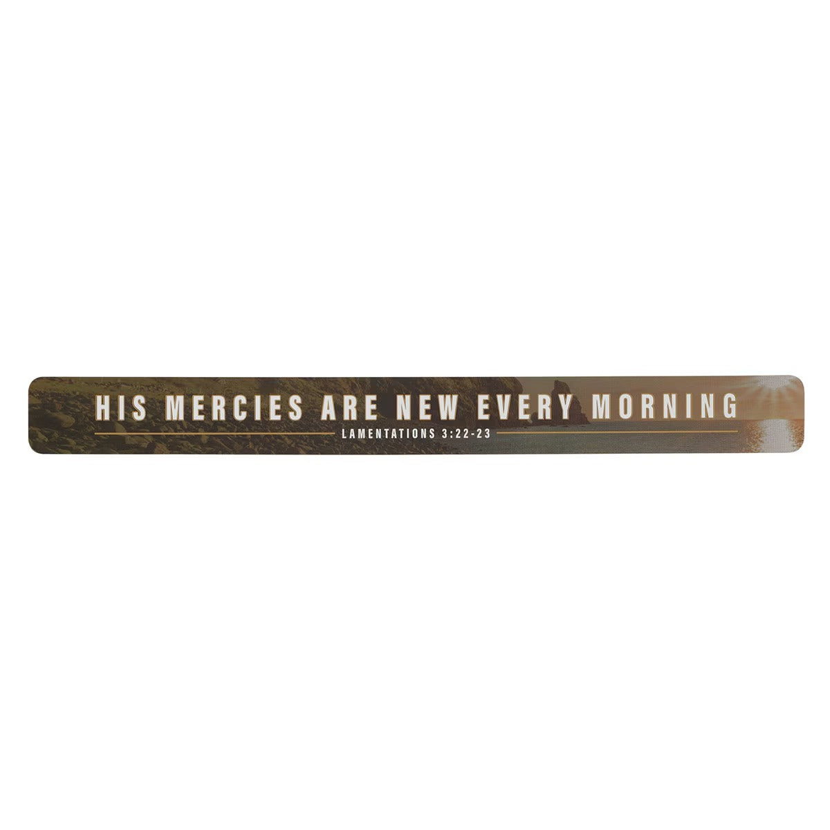 His Mercies Are New Large Magnetic Strip - Lamentations 3:22–23 - The Christian Gift Company
