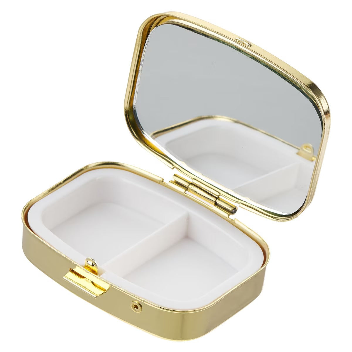 He Restores My Soul Green Floral Pill Case - Psalm 23:3 - The Christian Gift Company