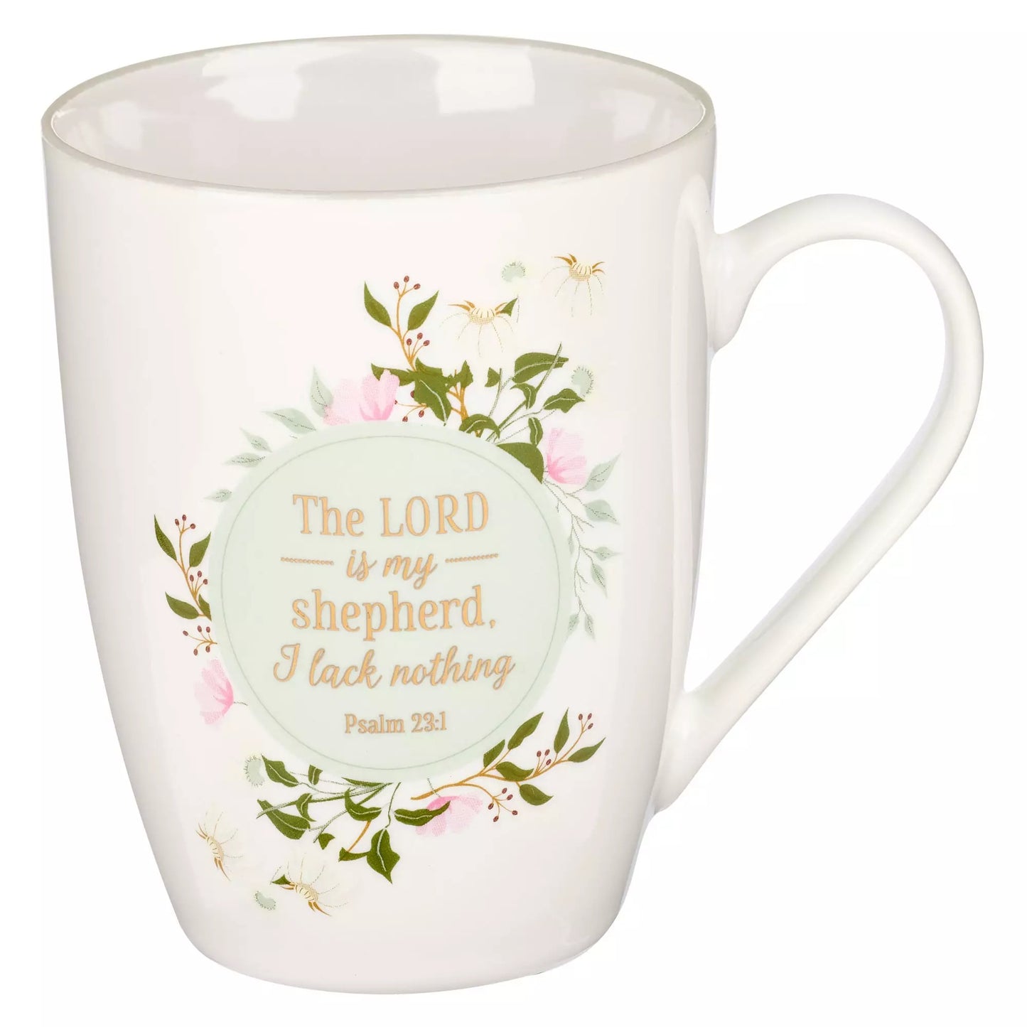 The LORD Is My Shepherd White Ceramic Coffee Mug