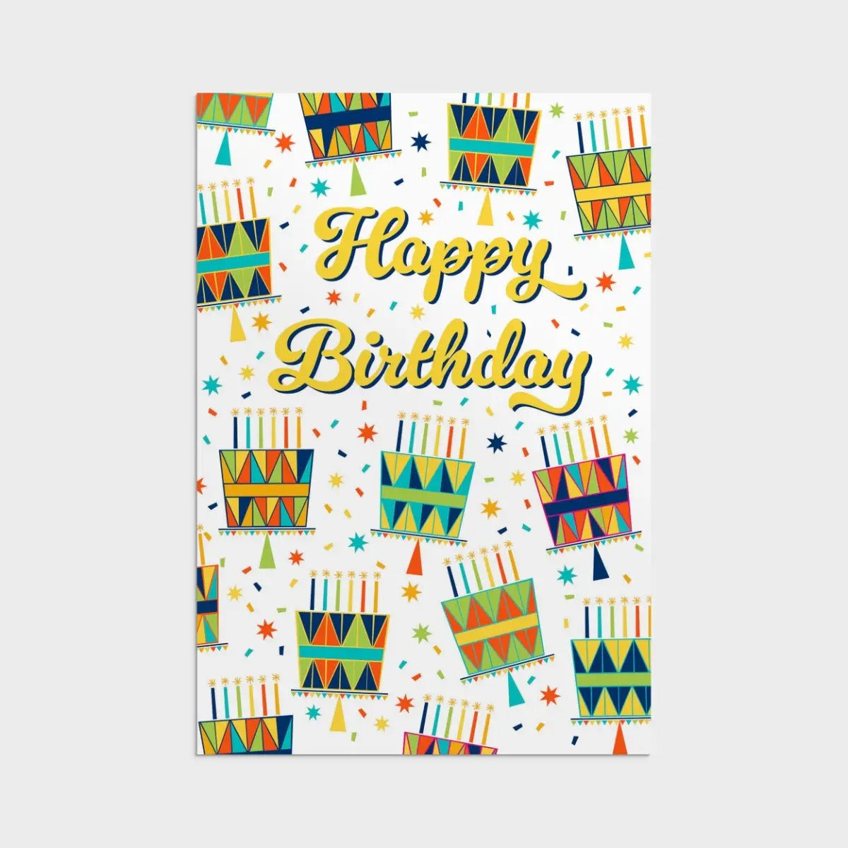 Birthday - Festive Assortment - 12 Boxed Cards and Envelopes, KJV - The Christian Gift Company