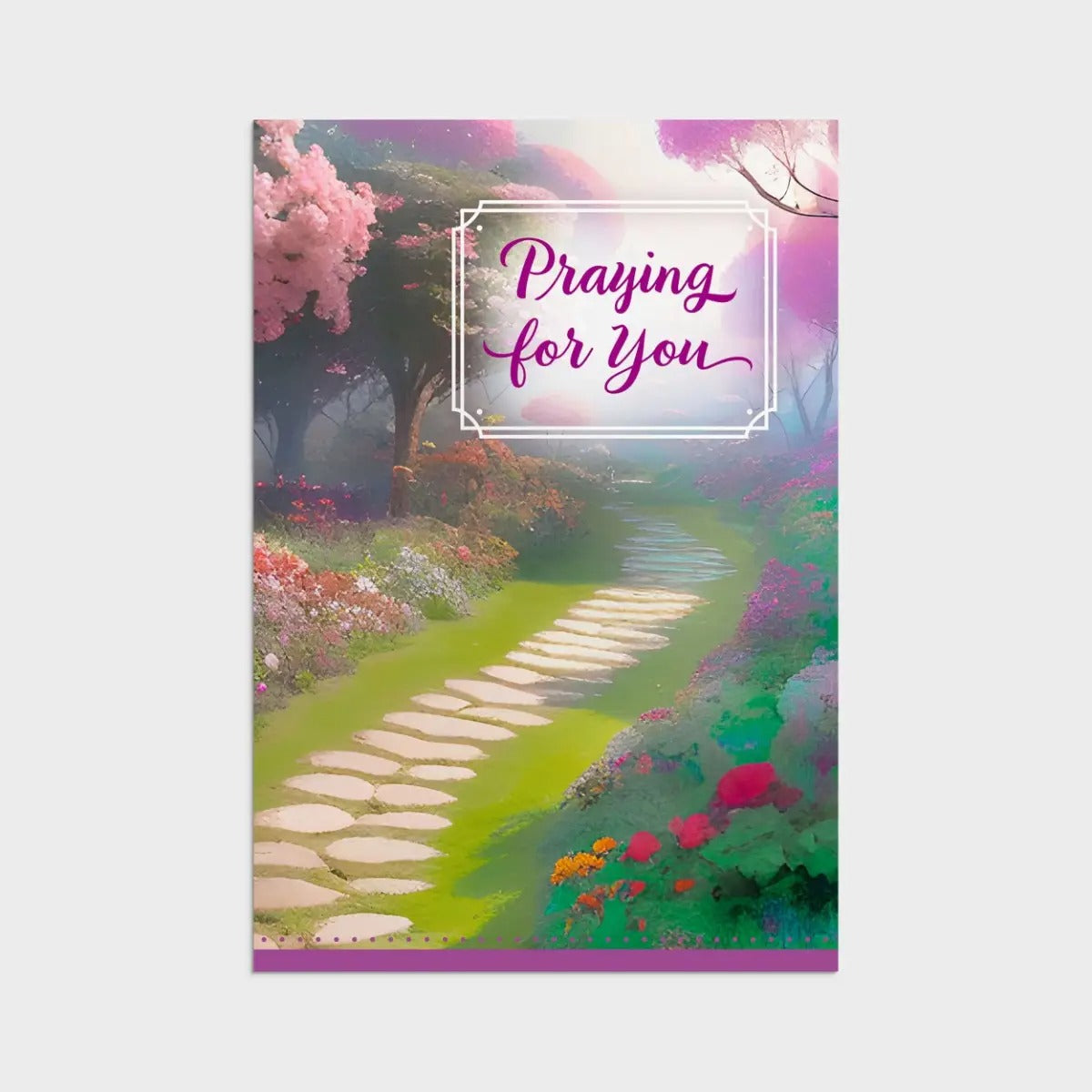 Praying for You - Pathways - 12 Boxed Cards and Envelopes, KJV - The Christian Gift Company