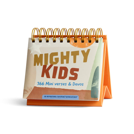 Mighty Kids - 366 Mini Verses & Devos - 365 Day Inspirational DayBrightener - The Christian Gift Company