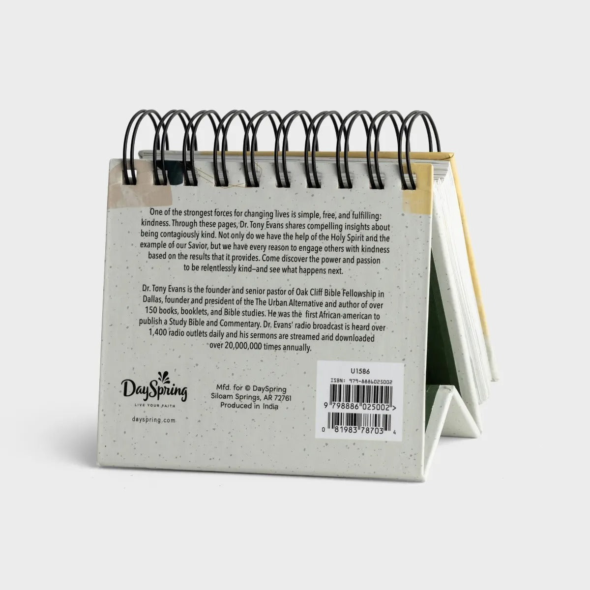Tony Evans - Cultivating a Year of Kindness - DayBrightener - The Christian Gift Company