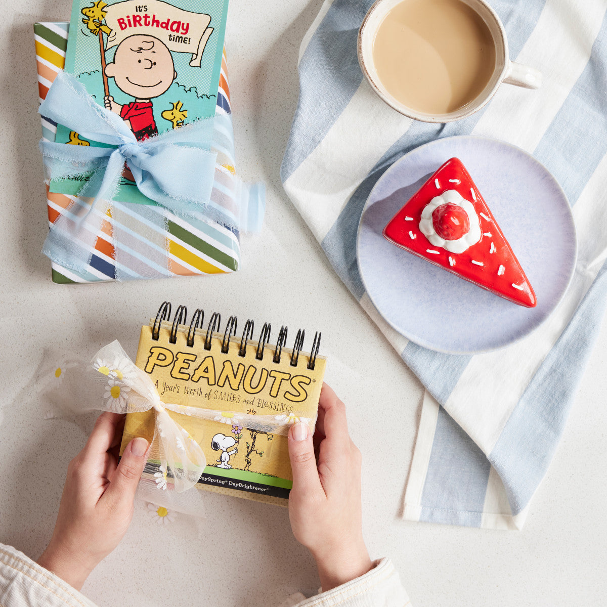 Peanuts® - Smiles and Blessings - Perpetual Calendar - The Christian Gift Company