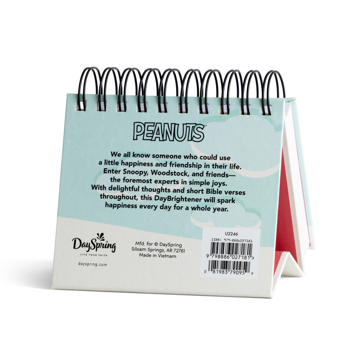 Peanuts - Happiness Is - Perpetual Calendar - The Christian Gift Company