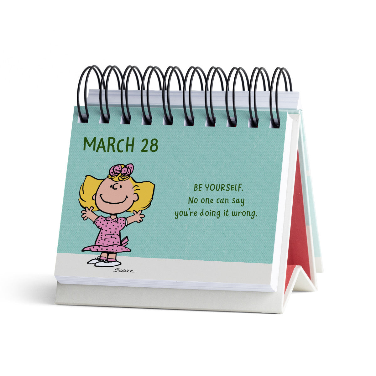 Peanuts - Happiness Is - Perpetual Calendar - The Christian Gift Company