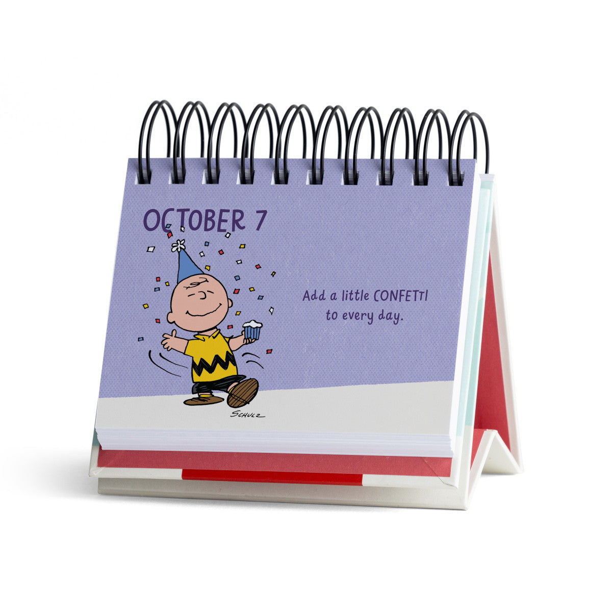 Peanuts - Happiness Is - Perpetual Calendar - The Christian Gift Company