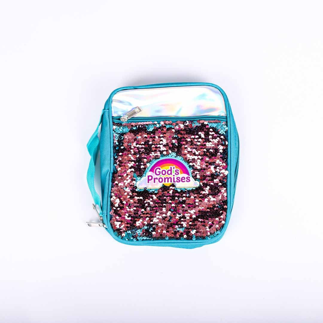Sequinned Bible Cover - God's Promises - The Christian Gift Company