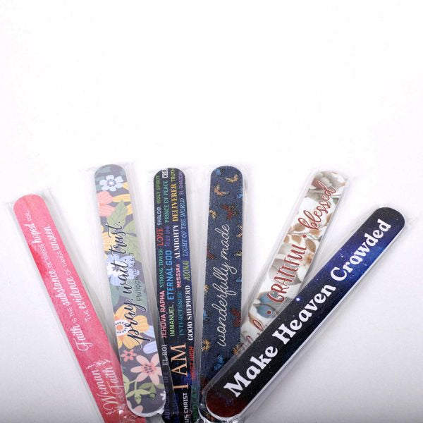 Nail File Fashion Gift Set - set of 6 - The Christian Gift Company