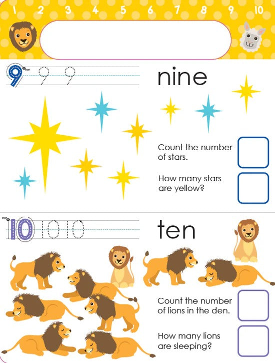 Write And Wipe Bible Numbers - The Christian Gift Company