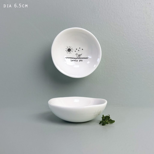 Small Wobbly Bowl-Lovely You - The Christian Gift Company