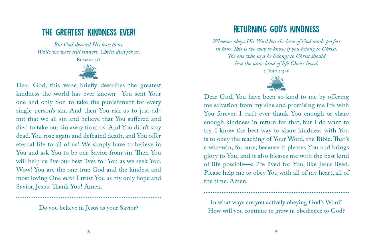 Choose Kindness: 3-Minute Devotional Inspiration for Kids - The Christian Gift Company