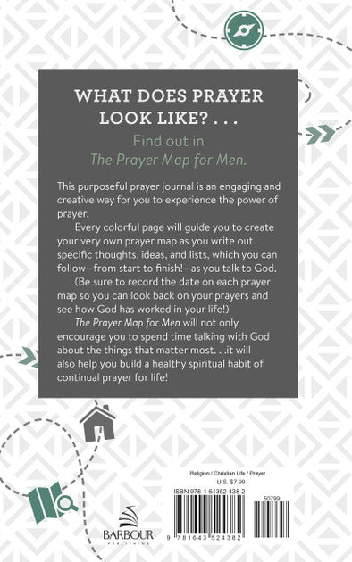 The Prayer Map® for Men - The Christian Gift Company