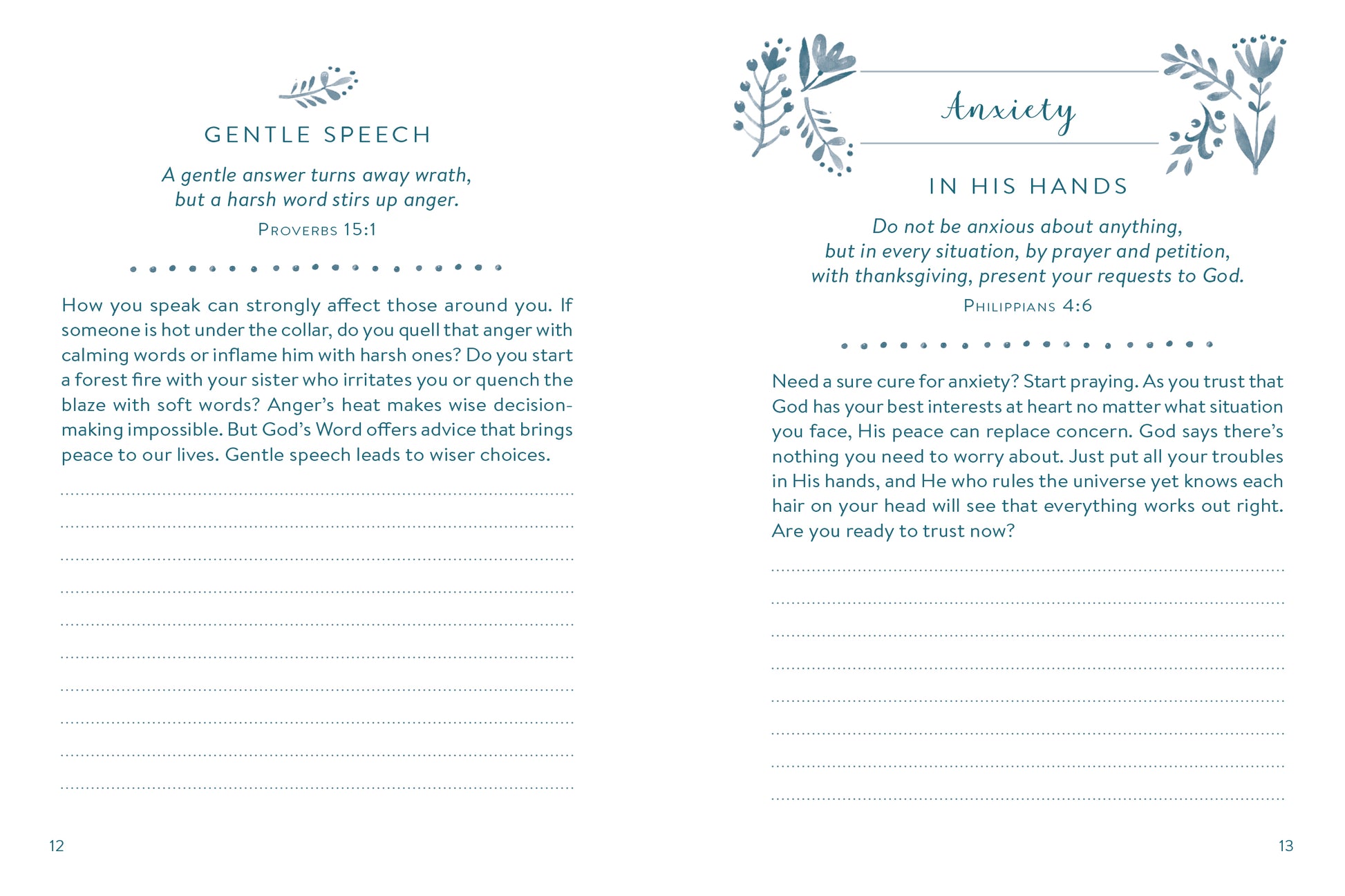 Everyday Encouragement: A Spiritual Refreshment Devotional Journal - The Christian Gift Company