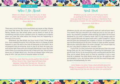 3-Minute Daily Devotions for Teen Girls - The Christian Gift Company