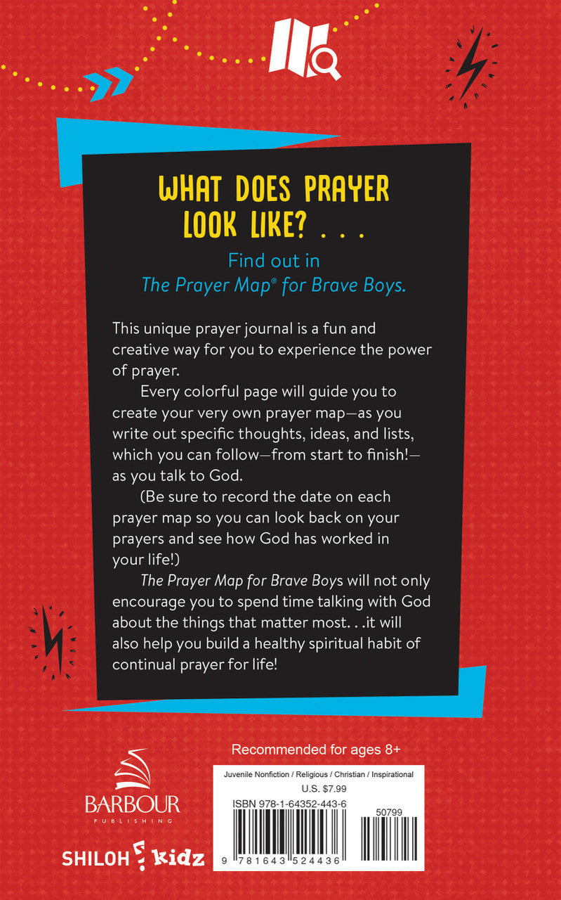 The Prayer Map® for Brave Boys - The Christian Gift Company