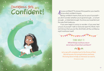 A to Z Devotions for Courageous Girls - The Christian Gift Company