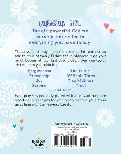 180 Prayers for a Courageous Girl - The Christian Gift Company