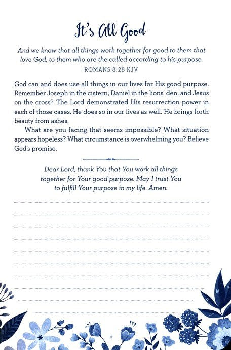 Daily Encouragement: 3-Minute Devotions for Women Journal - The Christian Gift Company