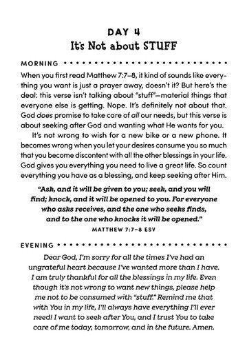 Daily Encouragement for Boys - The Christian Gift Company