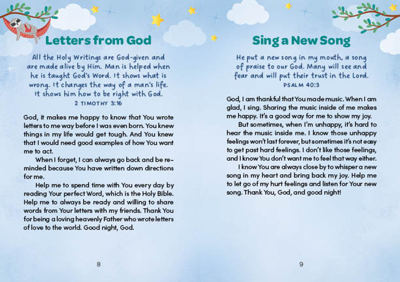 Good Night, God - Bedtime Prayers for Boys - The Christian Gift Company