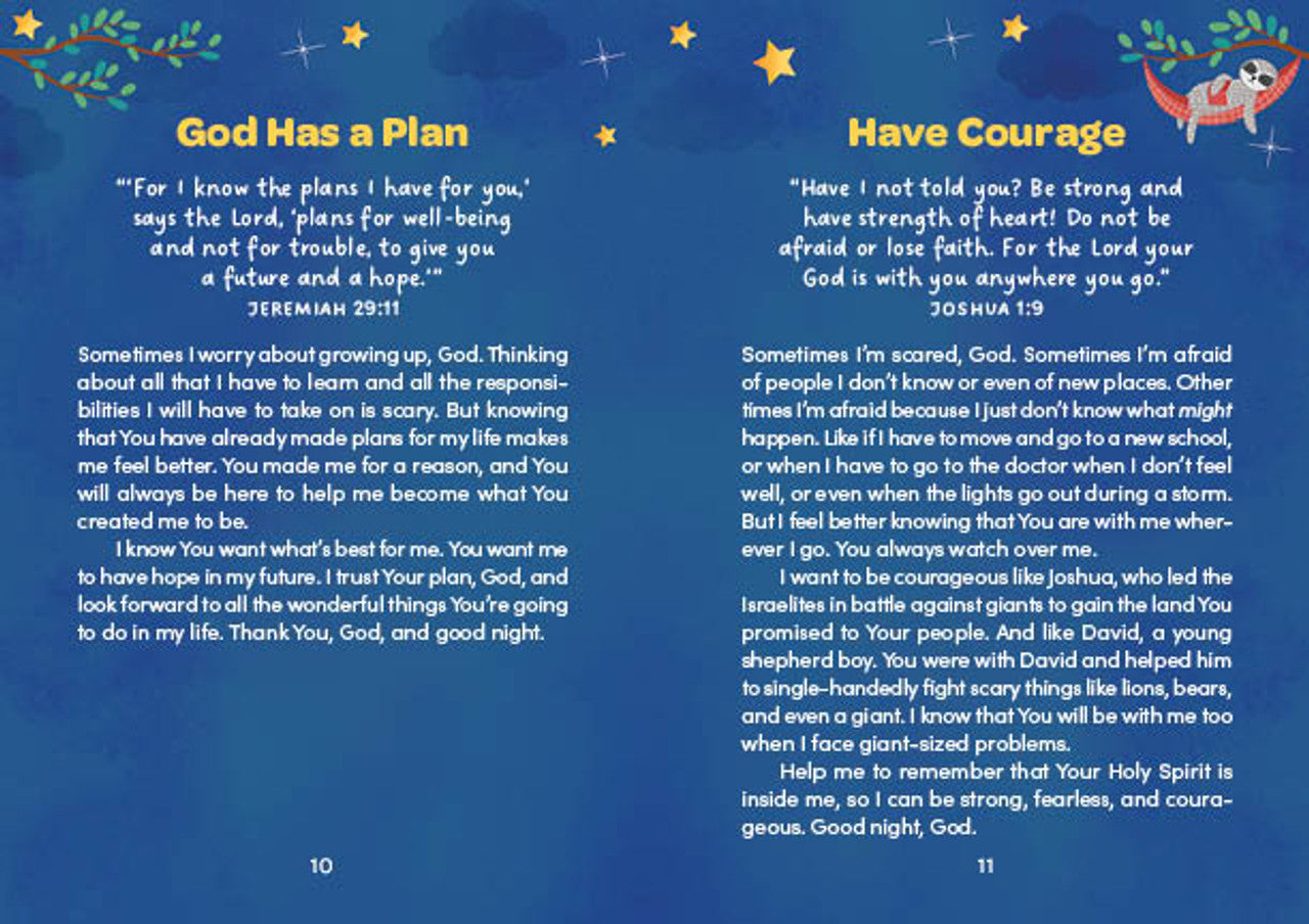 Good Night, God - Bedtime Prayers for Boys - The Christian Gift Company