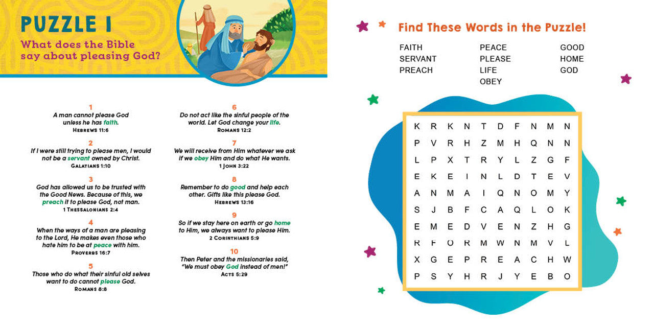 Bible Memory Word Searches for Kids - The Christian Gift Company