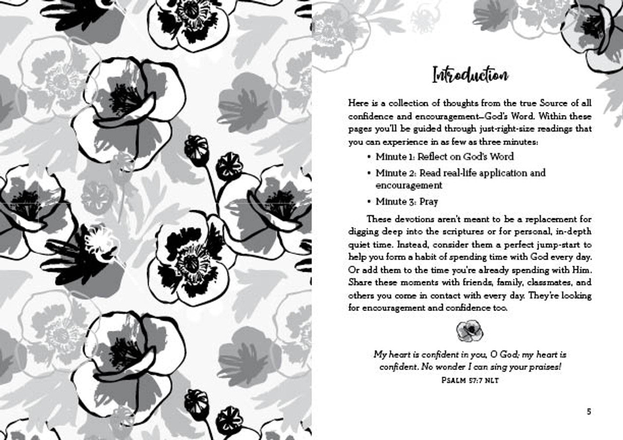 Choose Confidence: 3-Minute Devotions for Teen Girls - The Christian Gift Company