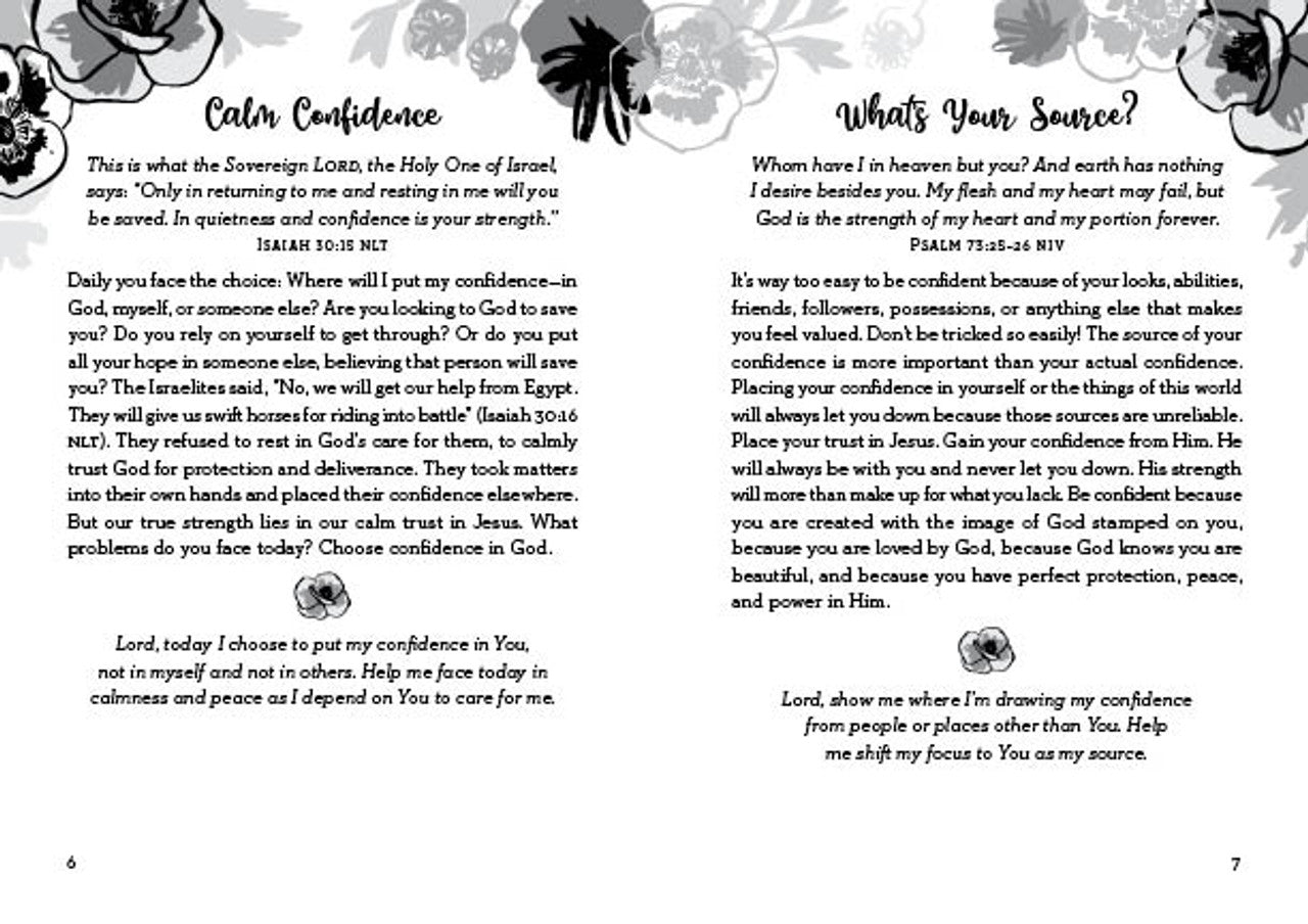 Choose Confidence: 3-Minute Devotions for Teen Girls - The Christian Gift Company