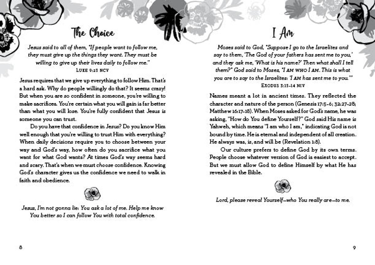 Choose Confidence: 3-Minute Devotions for Teen Girls - The Christian Gift Company