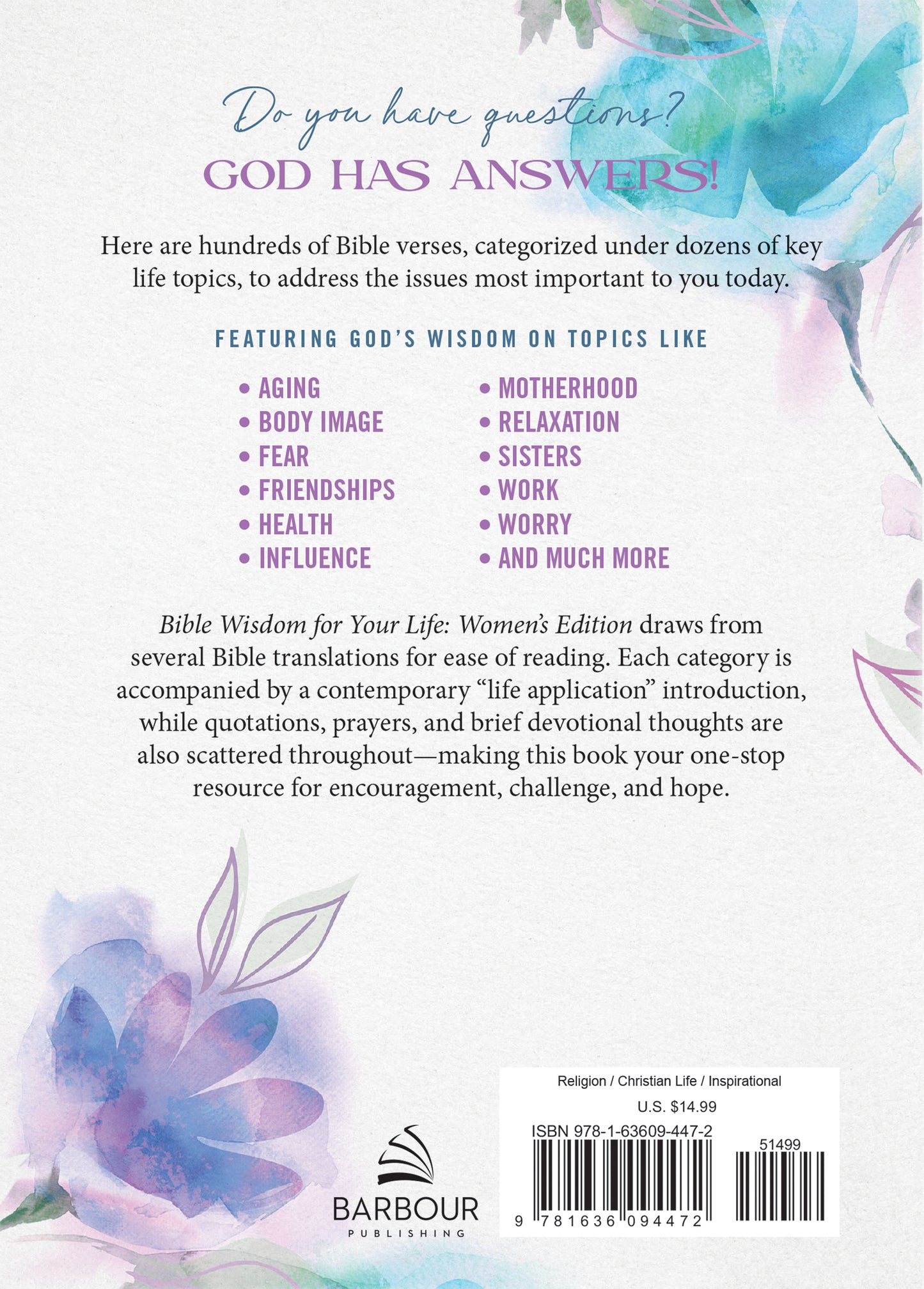 Bible Wisdom for Your Life: Women's Edition - The Christian Gift Company